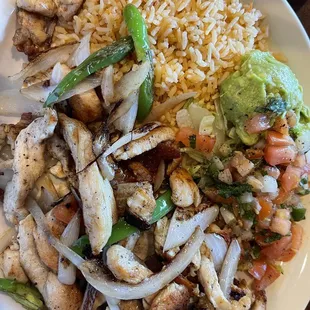 Serrano chicken fijitas