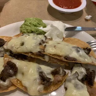 Fajita nachos