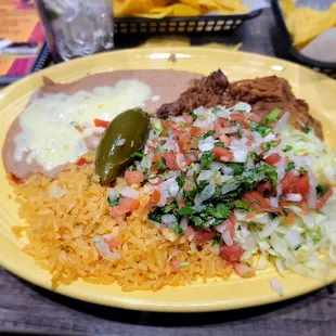 Carnitas Dinner Plate