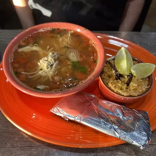 Sopa de pollo Small