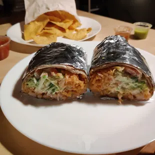 Shrimp Burrito
