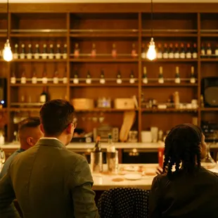 Our lively bar