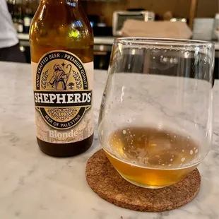 Palestinian beer at a French wine bar? Wait - they actually make beer in Palestine?