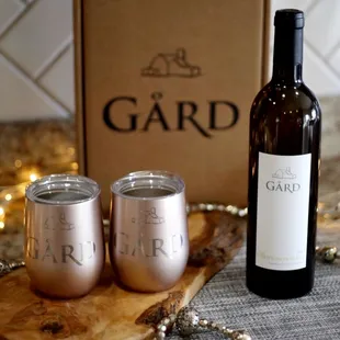 a bottle of gard