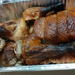 roasted duck freshly prepared in-house