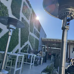 The famous green wall