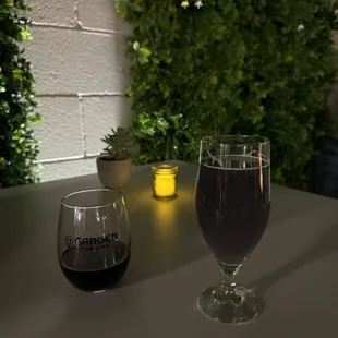 Wine and June Shine hard kombucha