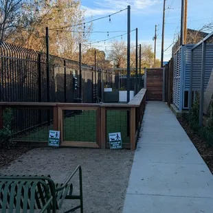 Love that there is a dedicated dog park area . This place will be perfect for a summer night meet up