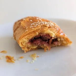 BBQ Pork Pastry was delicious and filling