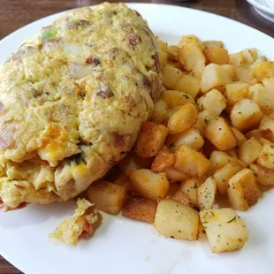 Incredible Hulk Omelet