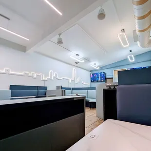 Seating @ the back area