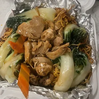 Chicken Pan-Fried Noodle