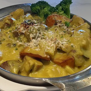 Baked Coconut Chicken in Portuguese Style
