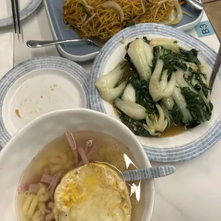 Sauteed Bak Choy with Garlic Chef Special