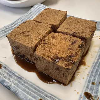 Fried Tofu with Tsuyu Sauce