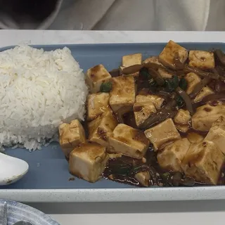 Mapo Tofu over Rice