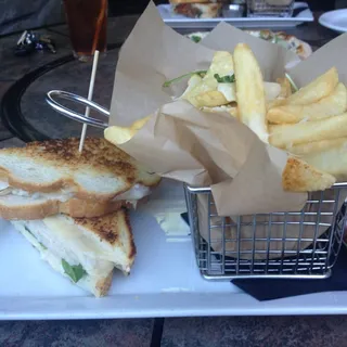 Turkey and Brie Grilled Cheese