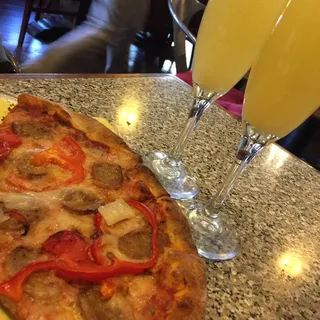 Sausage and Pepper Pizza