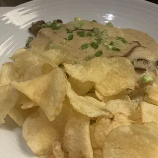 Hot brown dish