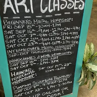 Art classes