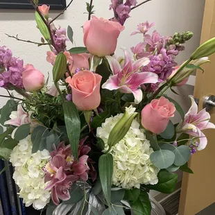 Anniversary bouquet first day