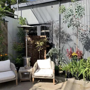 This store is combined w/Devynn&apos;s Garden so the plants in here make for a nice seating space, and you could buy some while you are here!