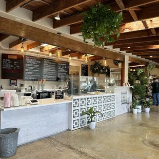 Counter order area