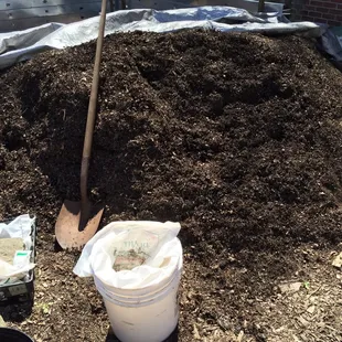 Bag-your-own compost