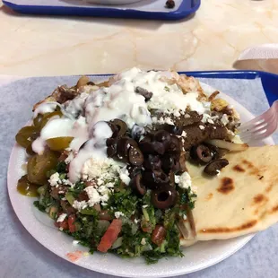 Mixed Grill Platter and Chicken Platter