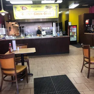 sushi and sashimi, interior