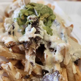 Carne asade fries minus the pico because cilantro ruins everything.