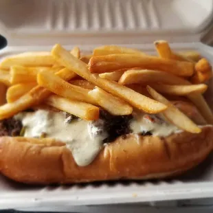 Philly cheeze steak