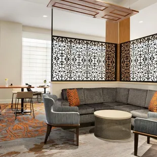 seating area in lobby