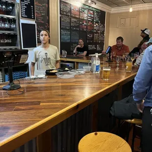 Bar area