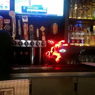 Fireball on tap!