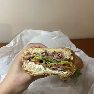 Mid section of the Garden House Sub