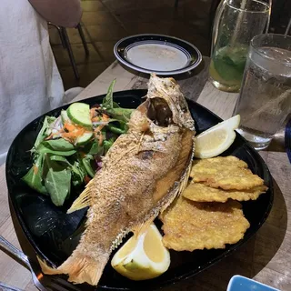 Fried Red Snapper