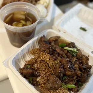 Minute Chicken Cake Noodle