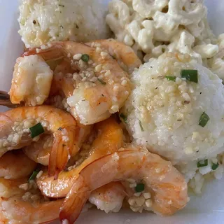 Butter Garlic Shrimp Lunch
