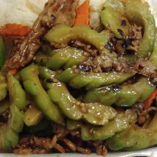 Beef Bitter Melon Lunch
