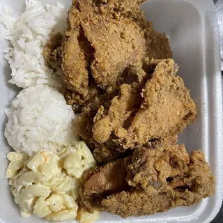 Crispy Fried Chicken Plate Lunch
