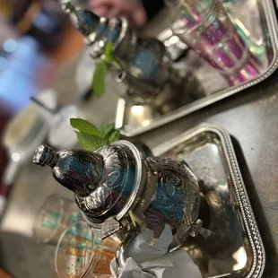 Moroccan Green Tea with Mint