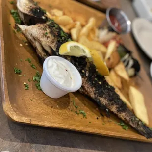 Fish Platter with Fries
