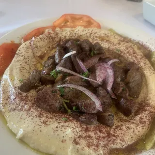 Hummus with Lamb