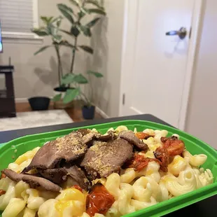 Four Cheese Steak Mac