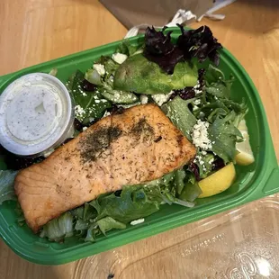 Salmon salad