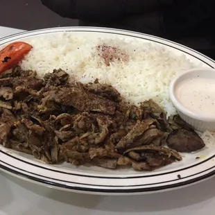 Beef shwarma