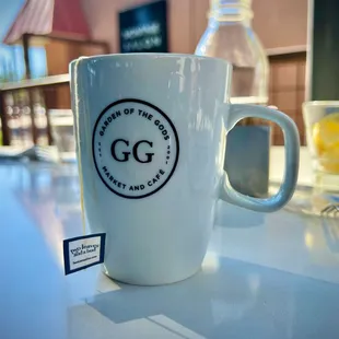 a cup of coffee