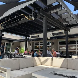 Outdoor seating