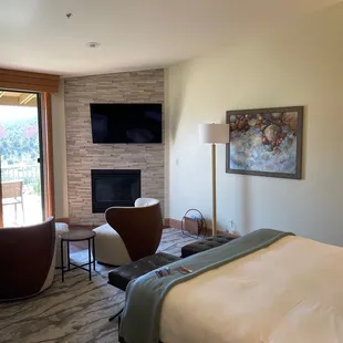 Our room with a lovely view